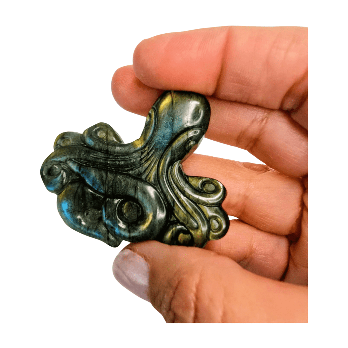 Labradorite Octopus - Small