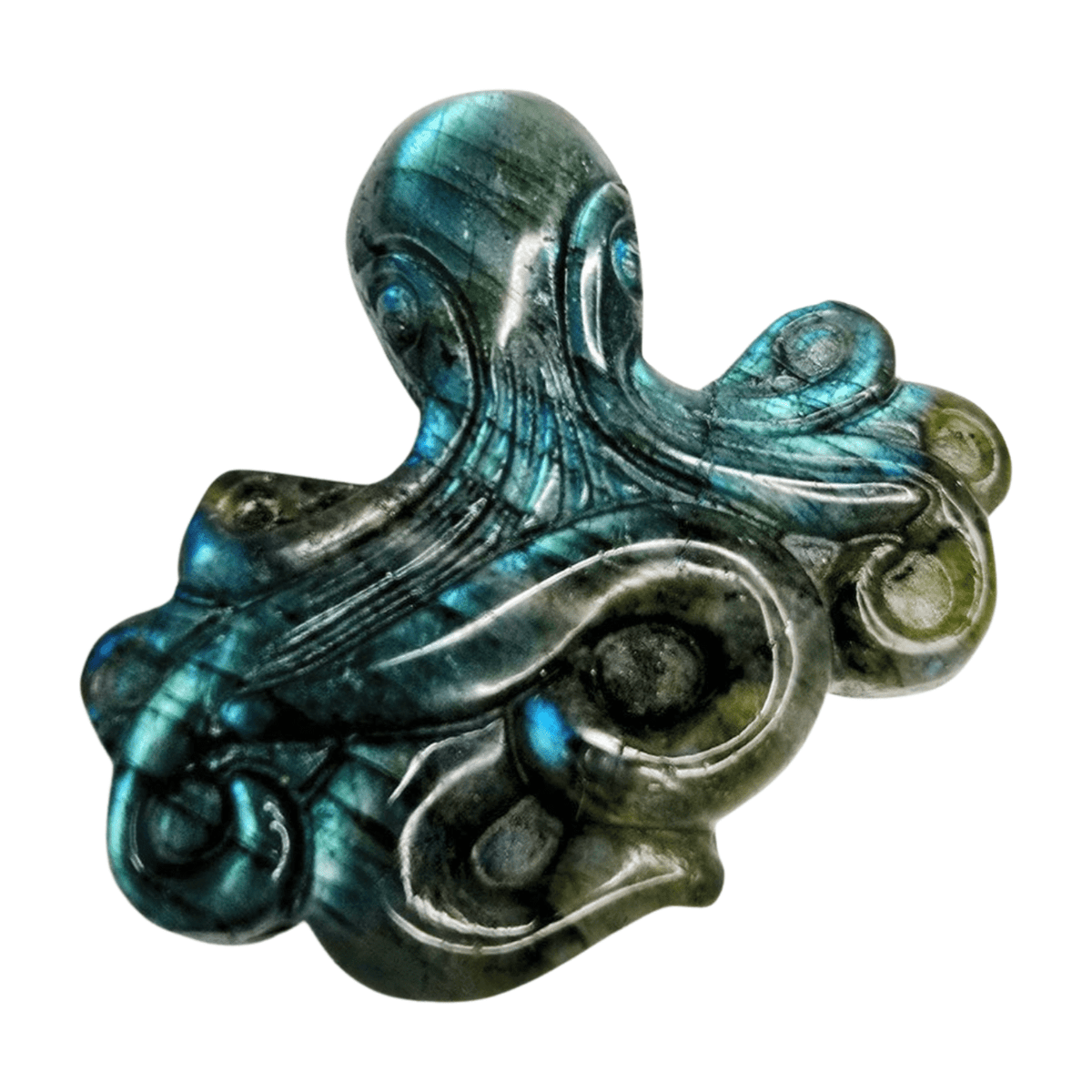 Labradorite Octopus - Small
