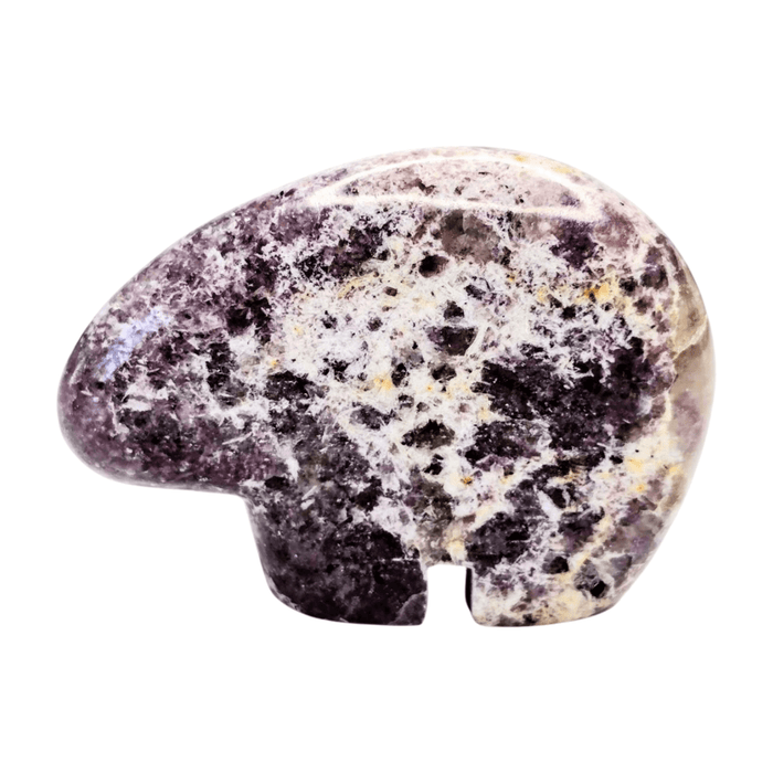 Lepidolite Bear - Medium