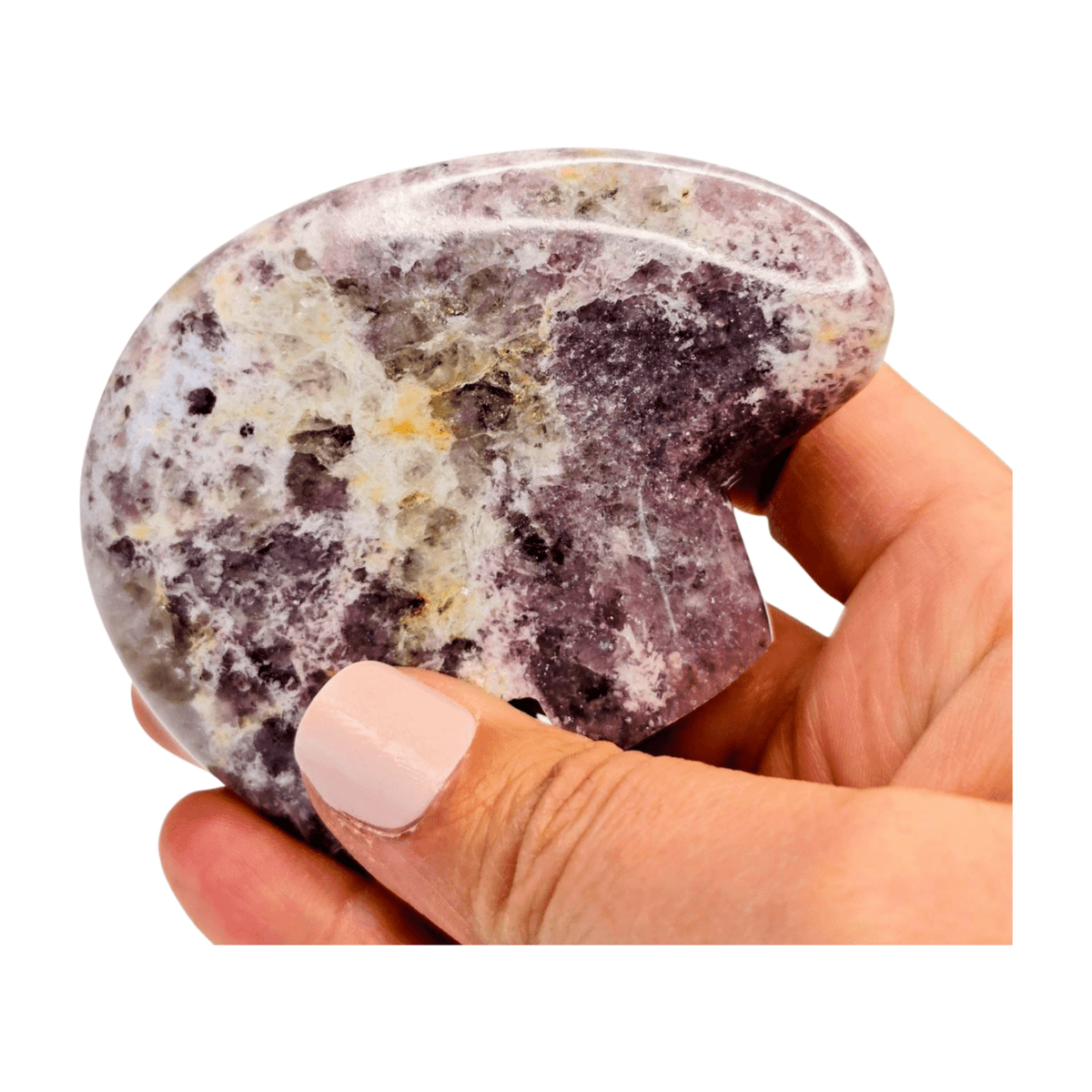 Lepidolite Bear - Medium