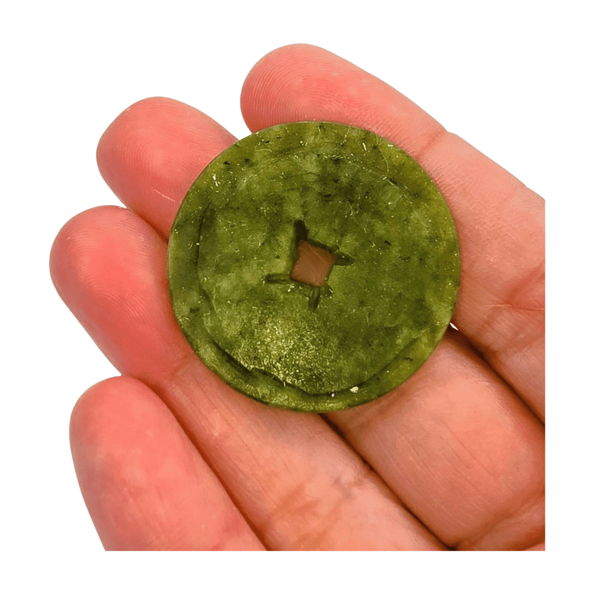 Serpentine Money Frog with Coin