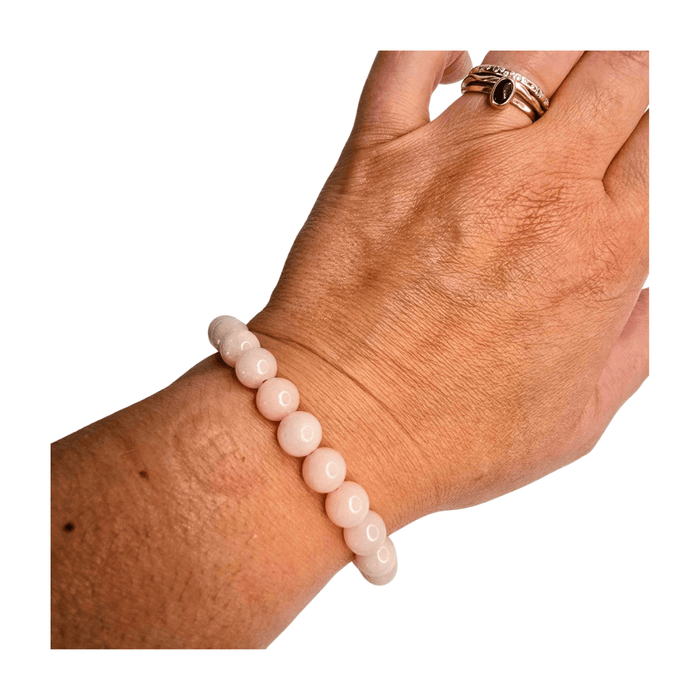 Morganite Bracelet - On Wrist