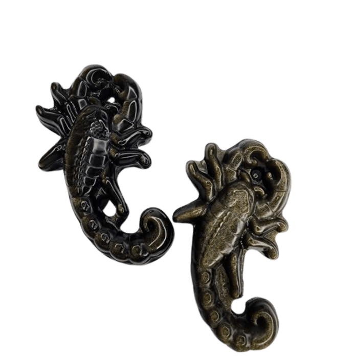Silver Sheen Obsidian Scorpion