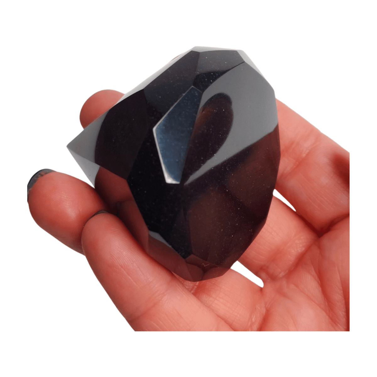 Obsidian Chakra Healing Tool