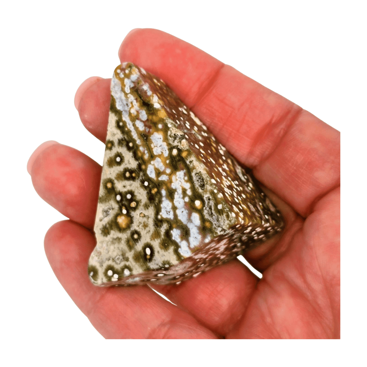 Ocean Jasper Free Form - Hand Held