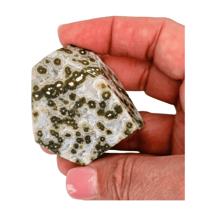 Ocean Jasper Free Form - Hand Held