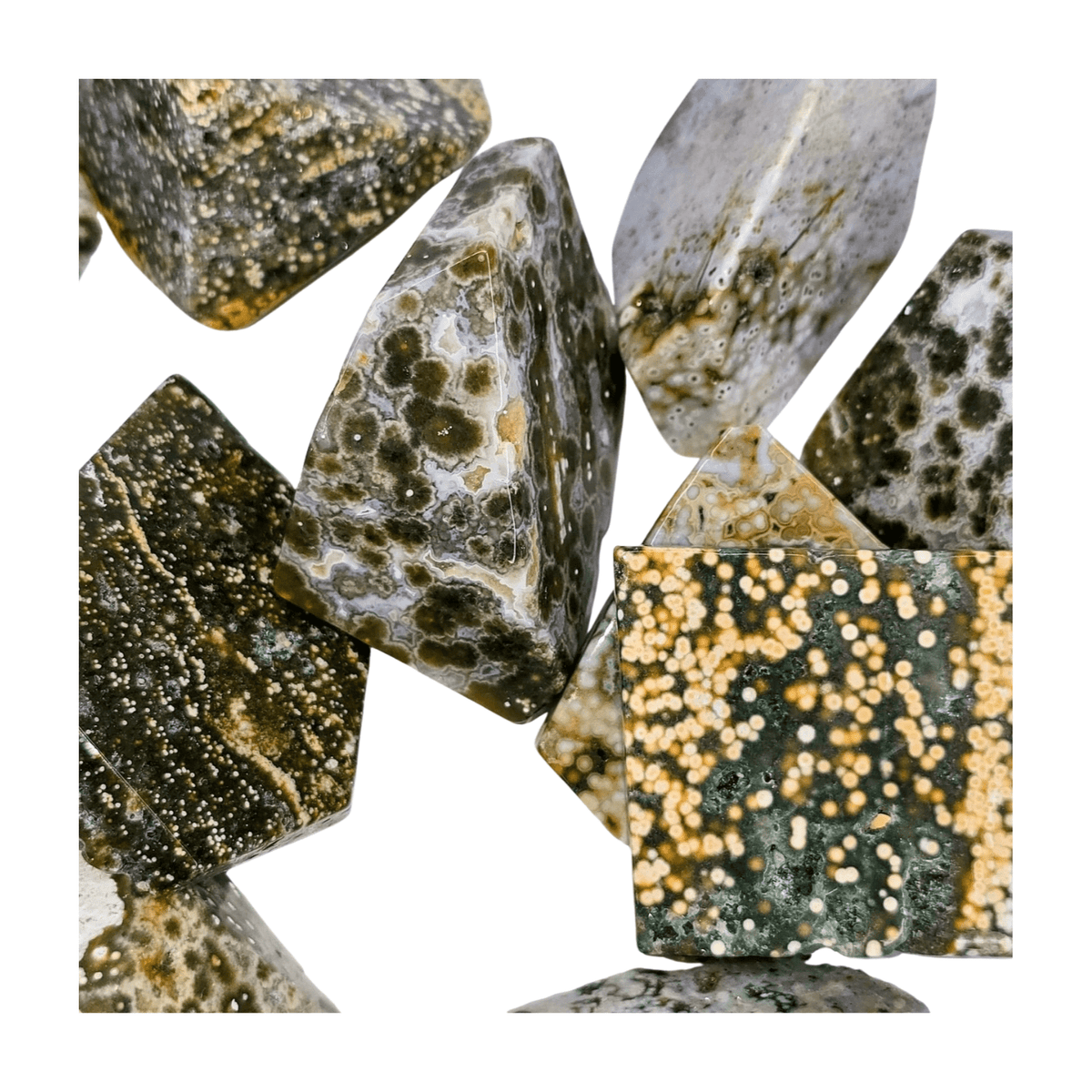 Ocean Jasper Free Form - Hand Held