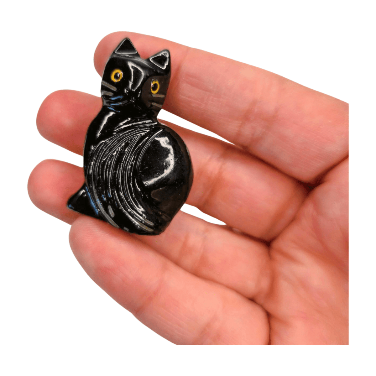 Black Onyx Cat  - Small