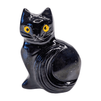 Black Onyx Cat  - Small