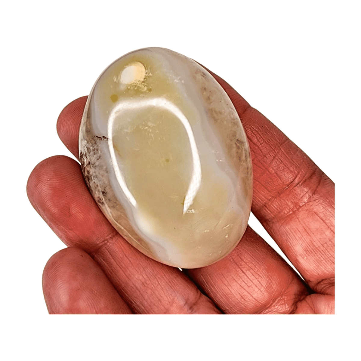 Orca Agate Pocket Stone