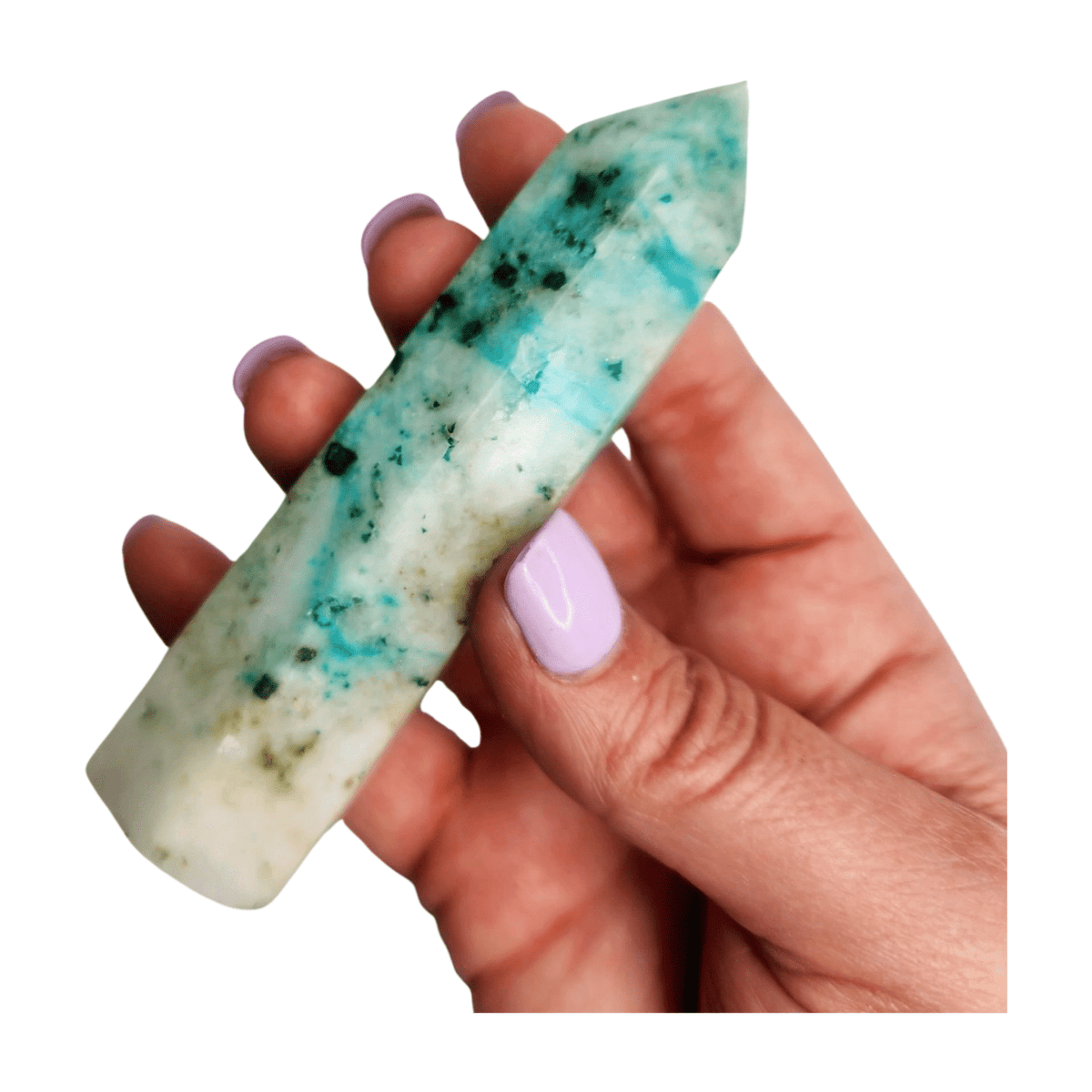 Phoenix Stone Tower (Chrysocolla)