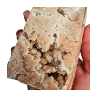 Pink Amethyst Tower with Druzy