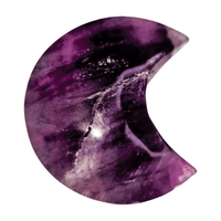 Purple Fluorite Moon