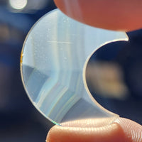 Rainbow Iris Agate Carving - Butterfly