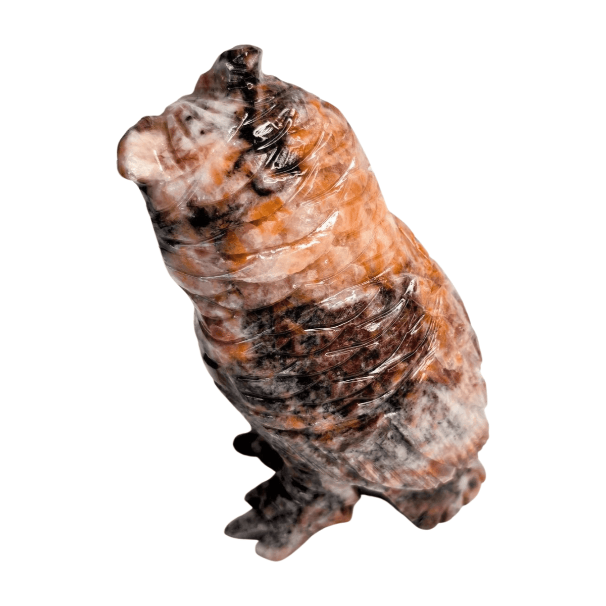 Brazilian Rainbow Calcite Owl