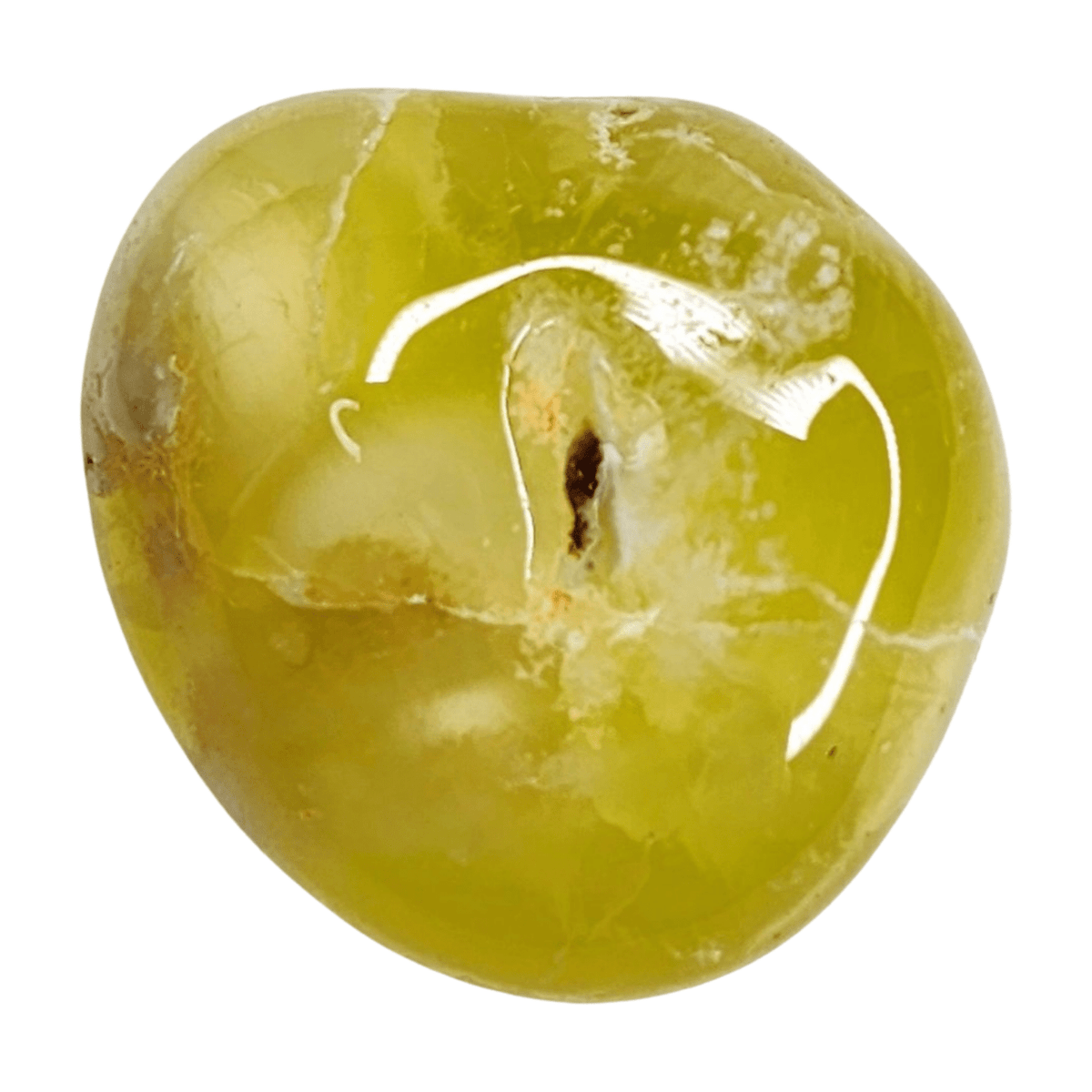 Australian Golden Prehnite Pebble