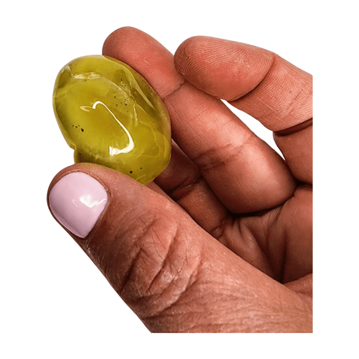 Australian Golden Prehnite Pebble