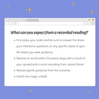 Recorded Tarot Reading - Guidance Delivered to Your Inbox