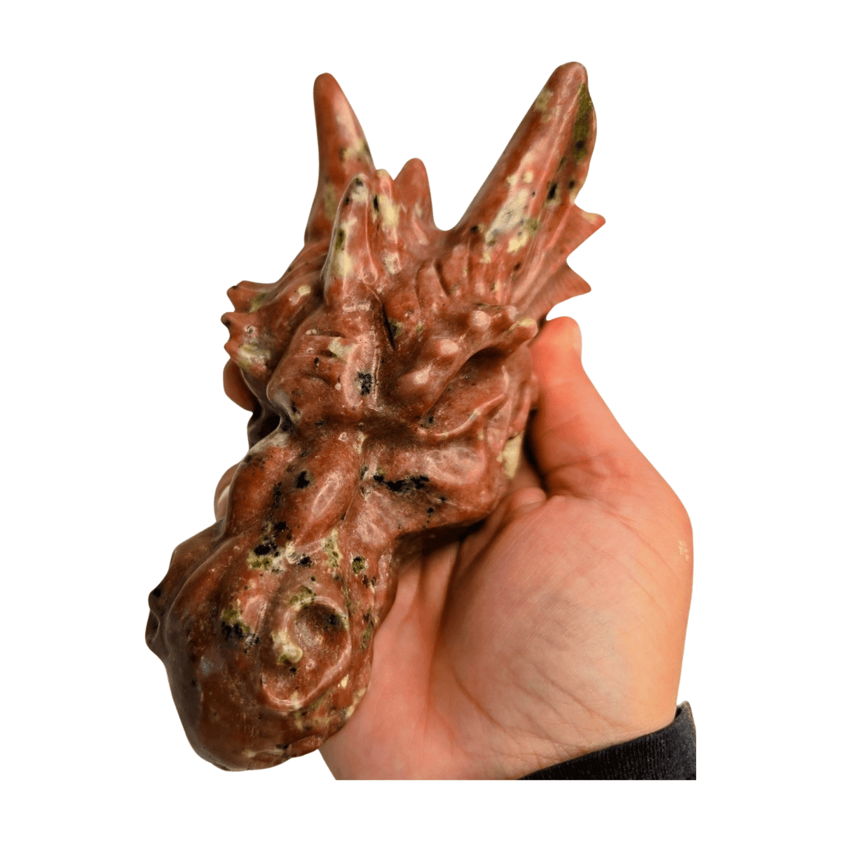 Red Aventurine Dragon Head