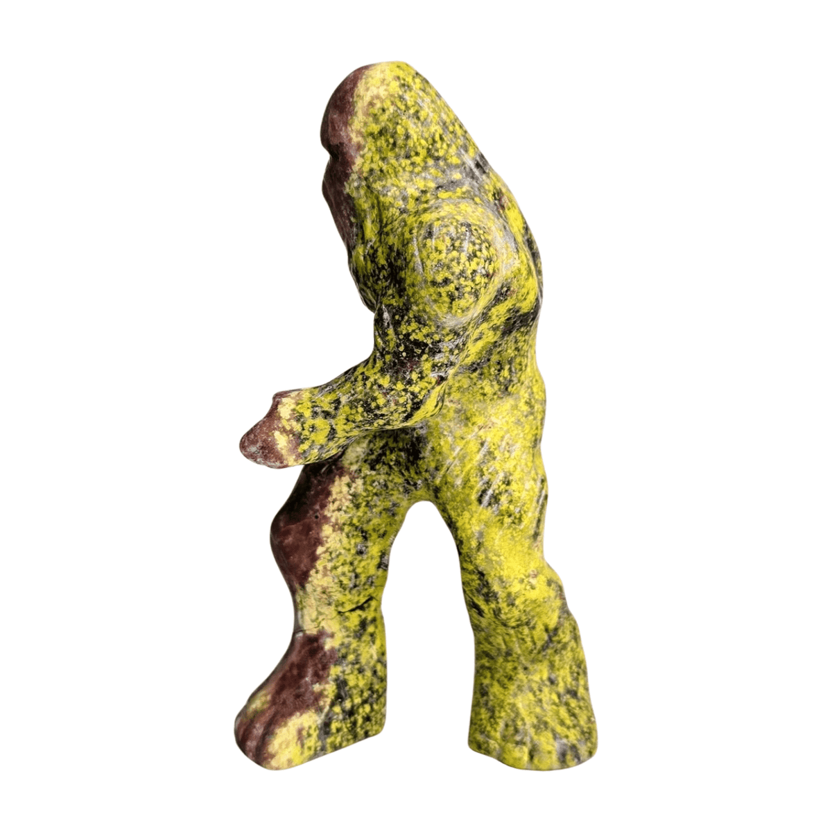 Red Aventurine and Serpentine Sasquatch - Extra Large