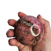 Rhodonite Sphere