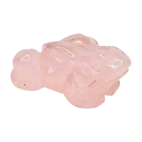 Rose Quartz Frog - Small