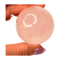 Rose Quartz Star Sphere - Small