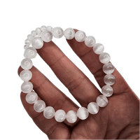 Selenite Bracelet (7mm Beads)