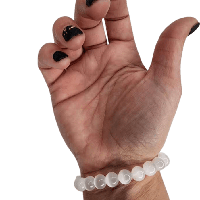 Selenite Bracelet (7mm Beads)
