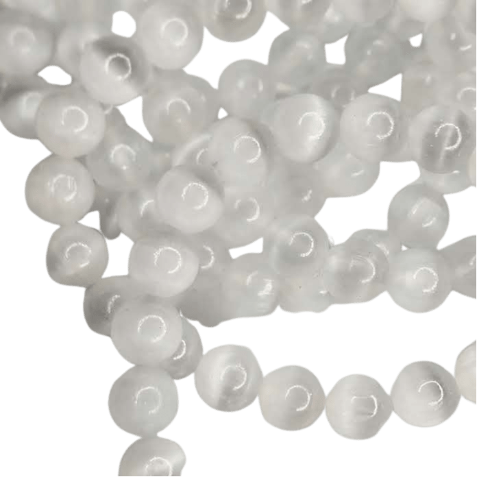 Selenite Bracelet (7mm Beads)