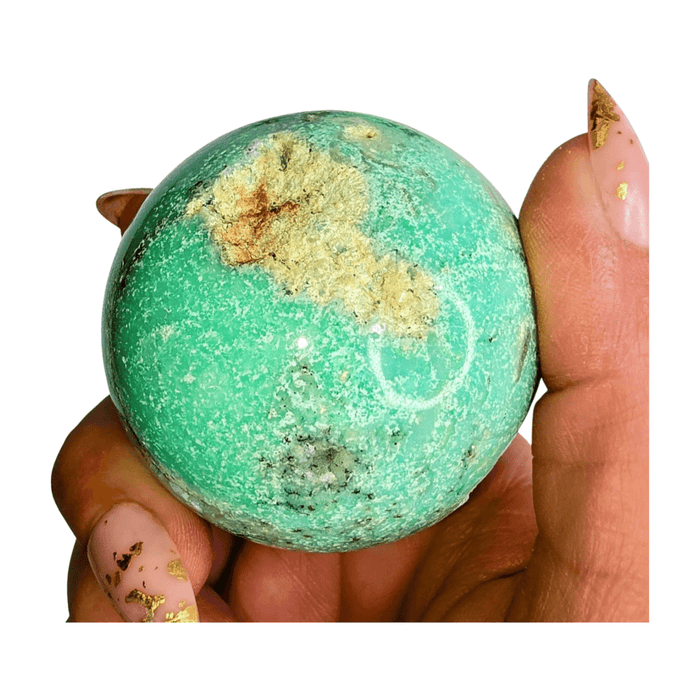Chrysoprase Sphere