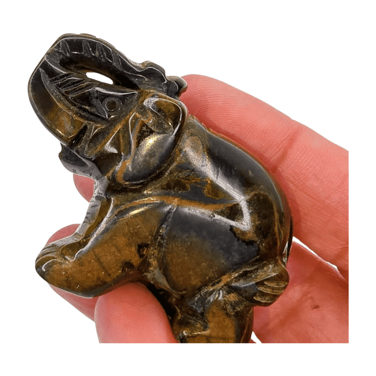 Tiger's Eye Elephant