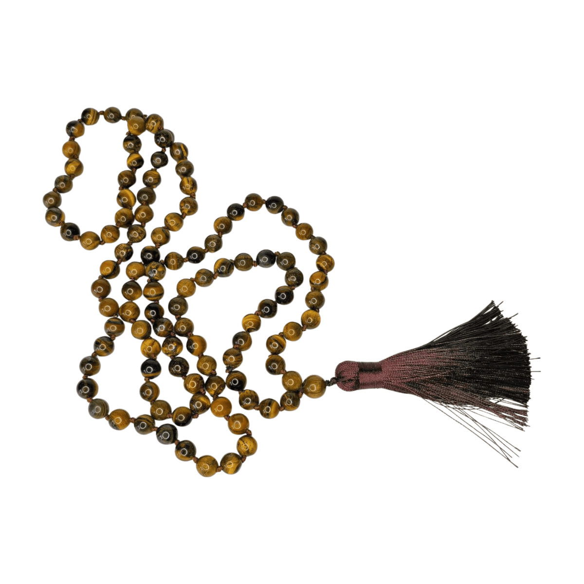 Tiger's Eye Mala (48 Inches)