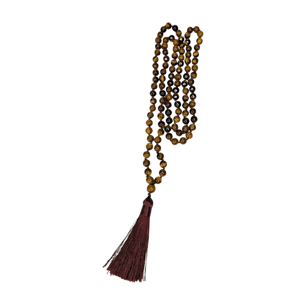 Tiger's Eye Mala (48 Inches)