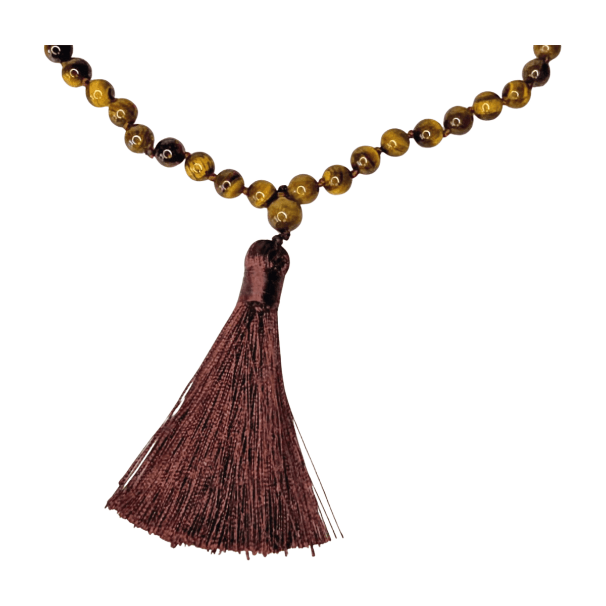 Tiger's Eye Mala (48 Inches)