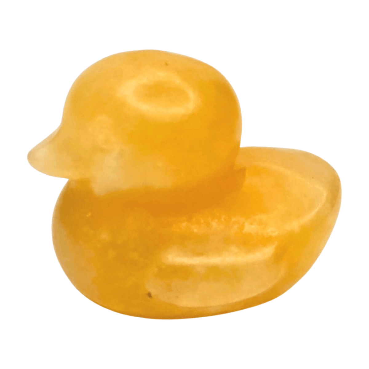Yellow Calcite Duck - Baby