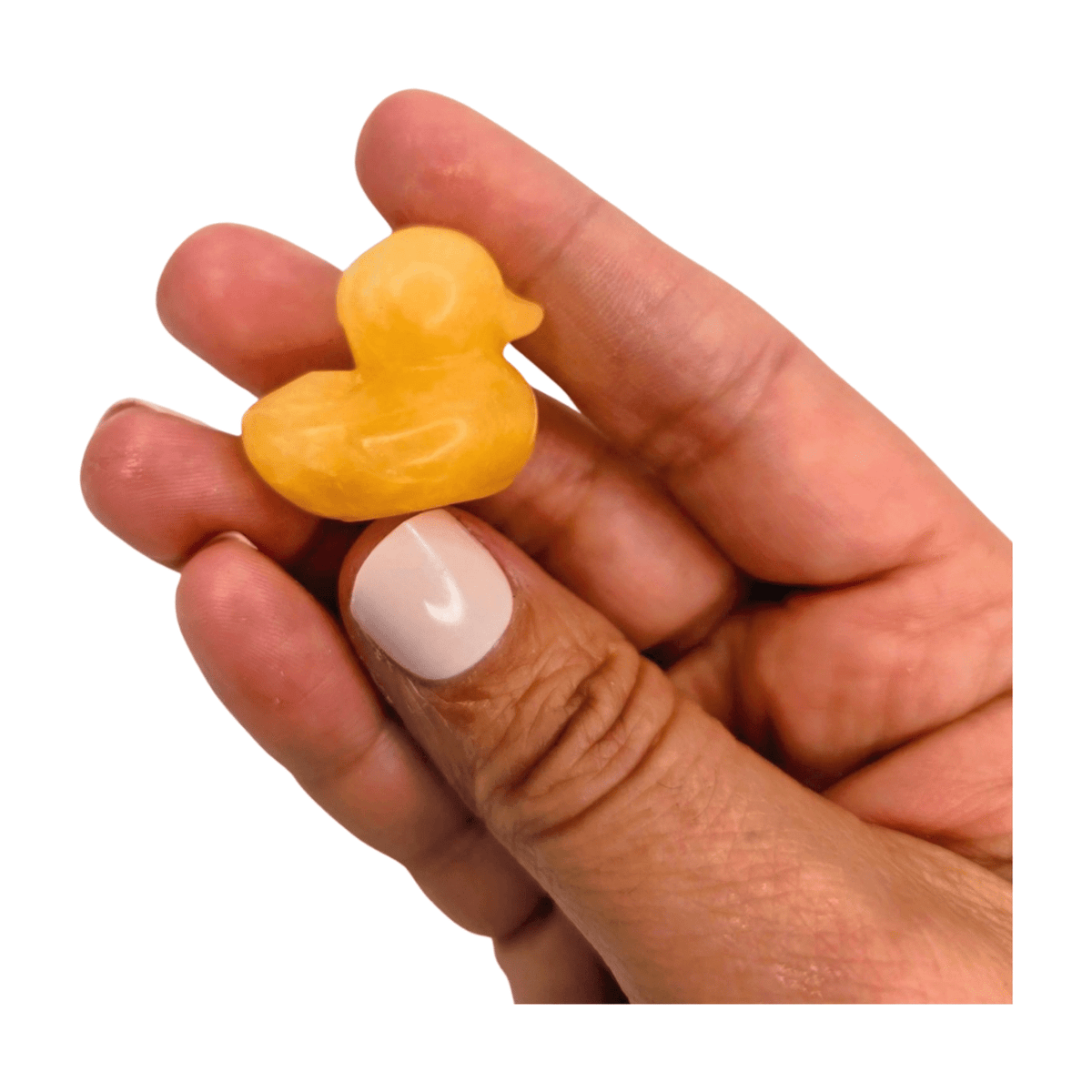 Yellow Calcite Duck - Baby
