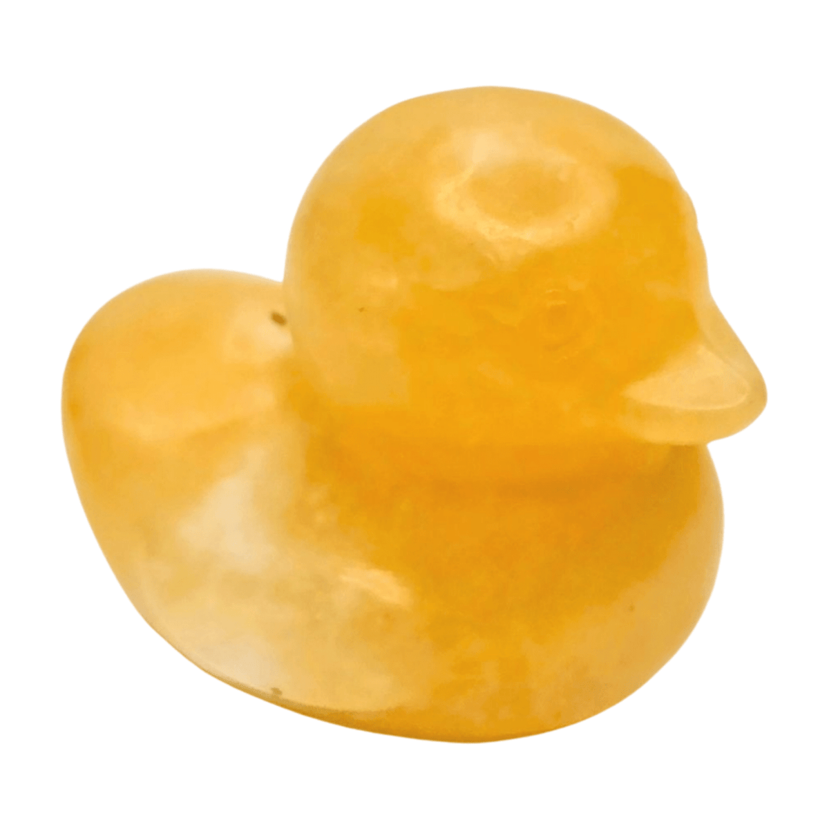 Yellow Calcite Duck - Baby