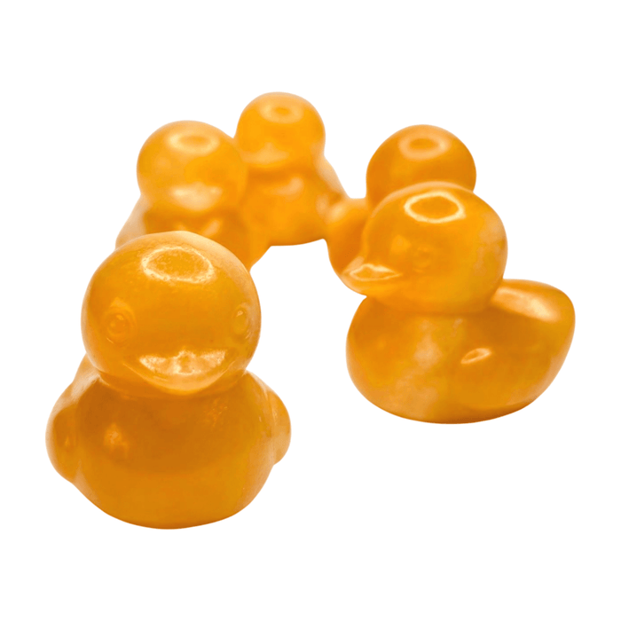 Yellow Calcite Duck - Mama
