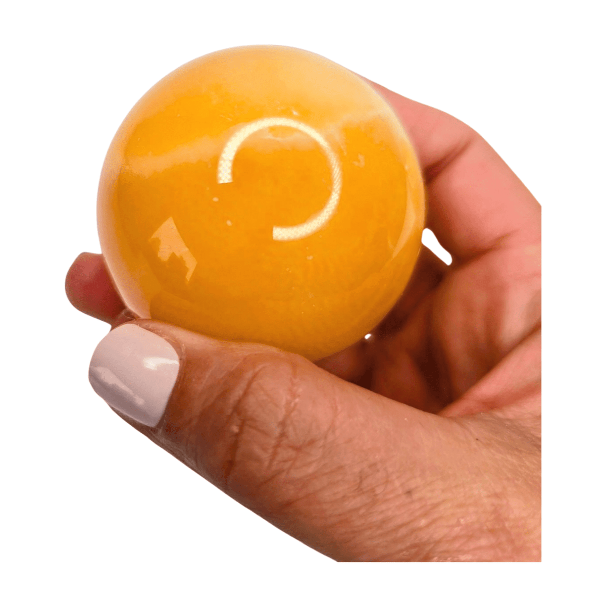 Yellow Calcite Sphere