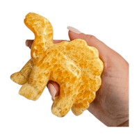 Yellow Calcite Dinosaur