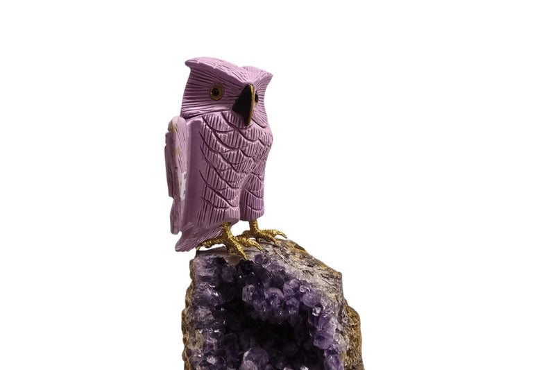 Owl Crystal for Protection