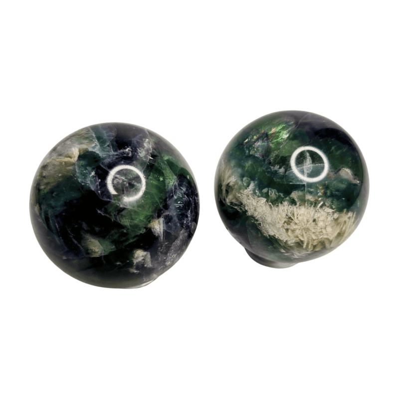 Fluorite Feather Sphere