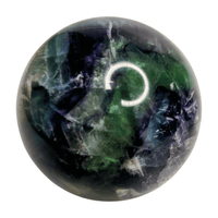 Fluorite Feather Sphere