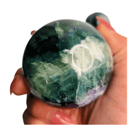 Fluorite Feather Sphere