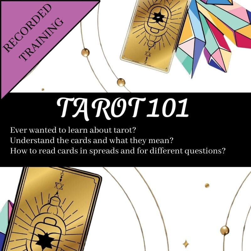 Tarot 101 - Pre-Recorded Zoom Class
