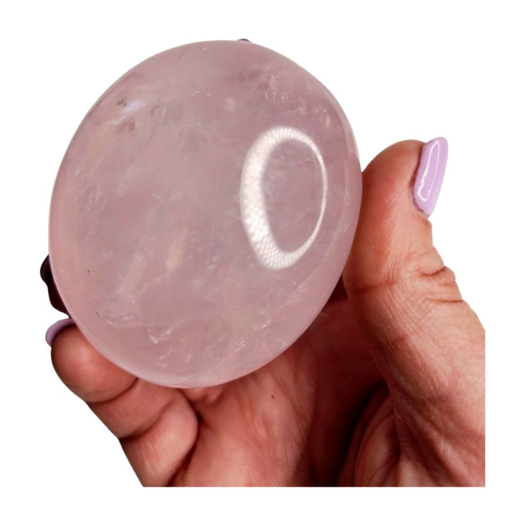 Mystery Crystal Palm Stone