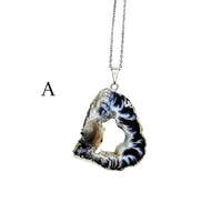 Agate Druzy Pendant