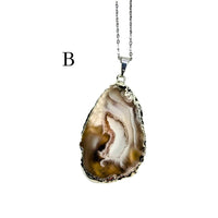 Agate Druzy Pendant