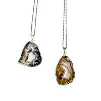 Agate Druzy Pendant